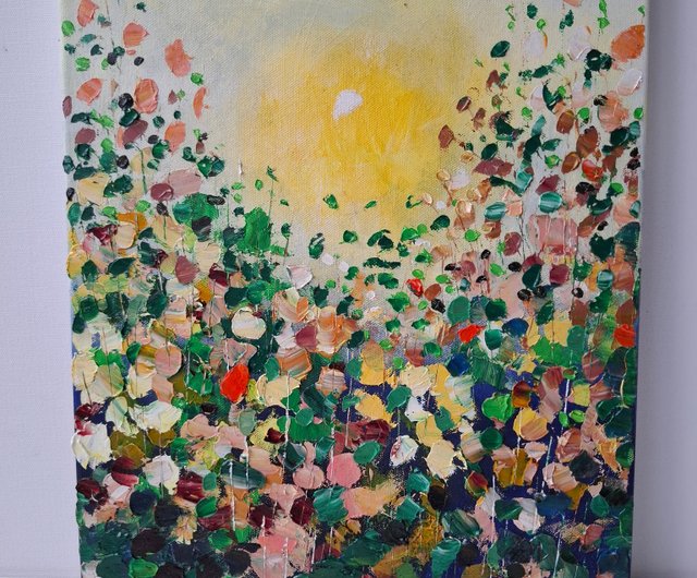 林碧芬のオリジナル油絵作品「希望の森」 - ショップ art