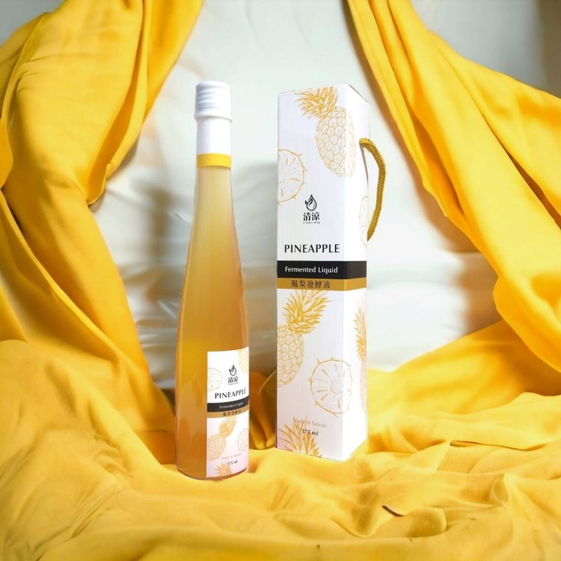 【幫助消化】鳳梨酵素(發酵液) 375 ml | 伴手禮、養生禮盒推薦 - 養生/保健食品/飲品 - 玻璃 