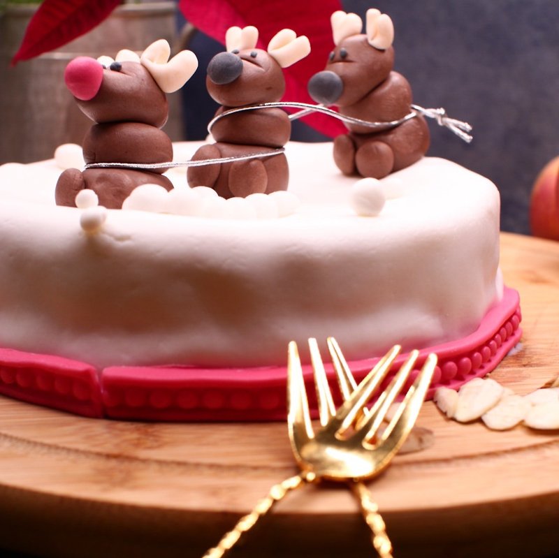 6-inch fondant cake elk Express - Savory & Sweet Pies - Fresh Ingredients Red