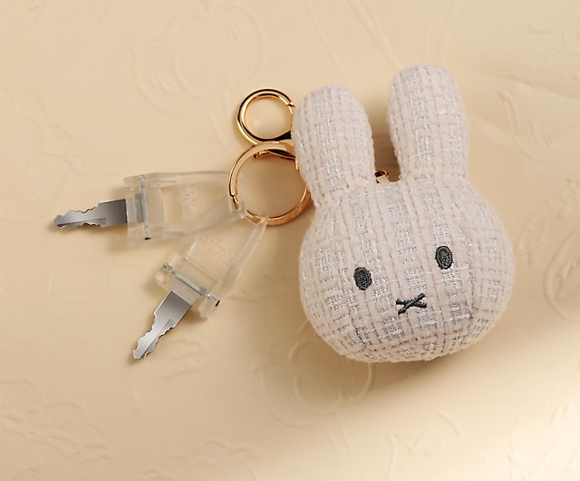VIPO X Miffy Keychain - 10cm (White) - Shop vipo-gift-store Charms