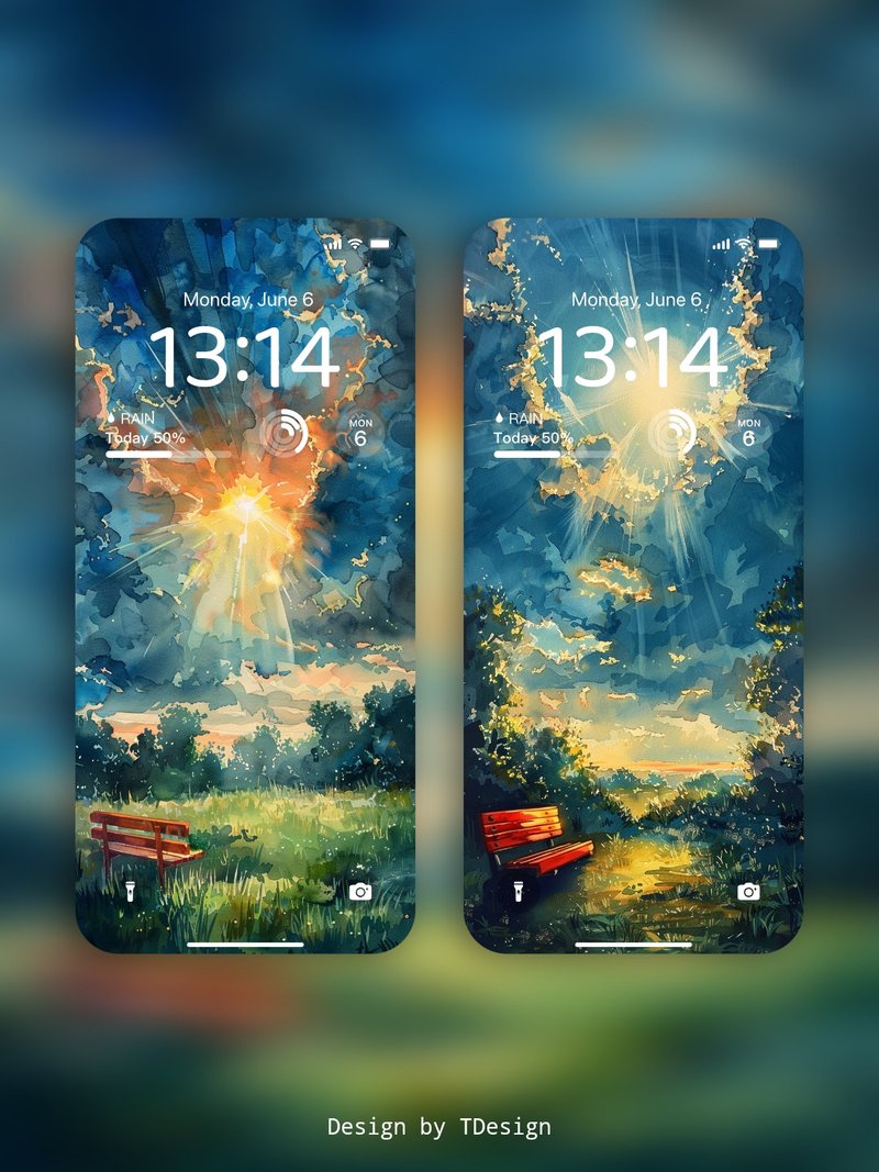 手機桌布|落日餘暉 - 電腦手機桌布/貼圖/App 圖示 - 其他材質 