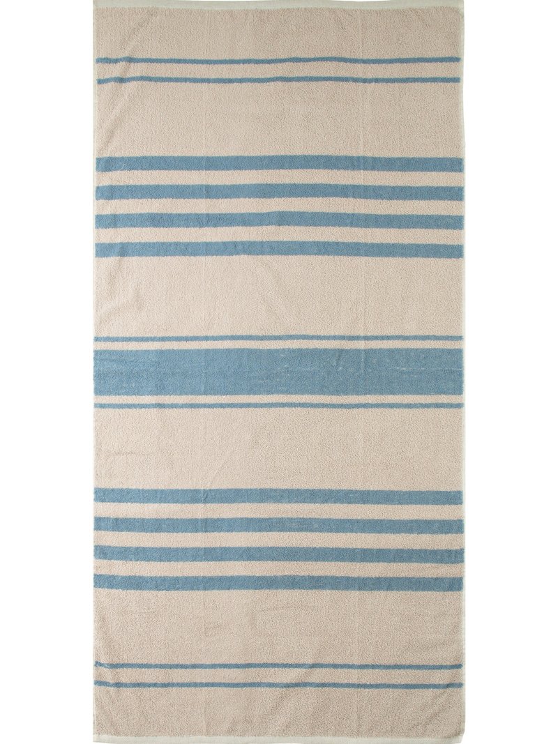 Linen bath towels Bath and hand towels 67x140 cm - 毛巾/浴巾 - 亞麻 灰色