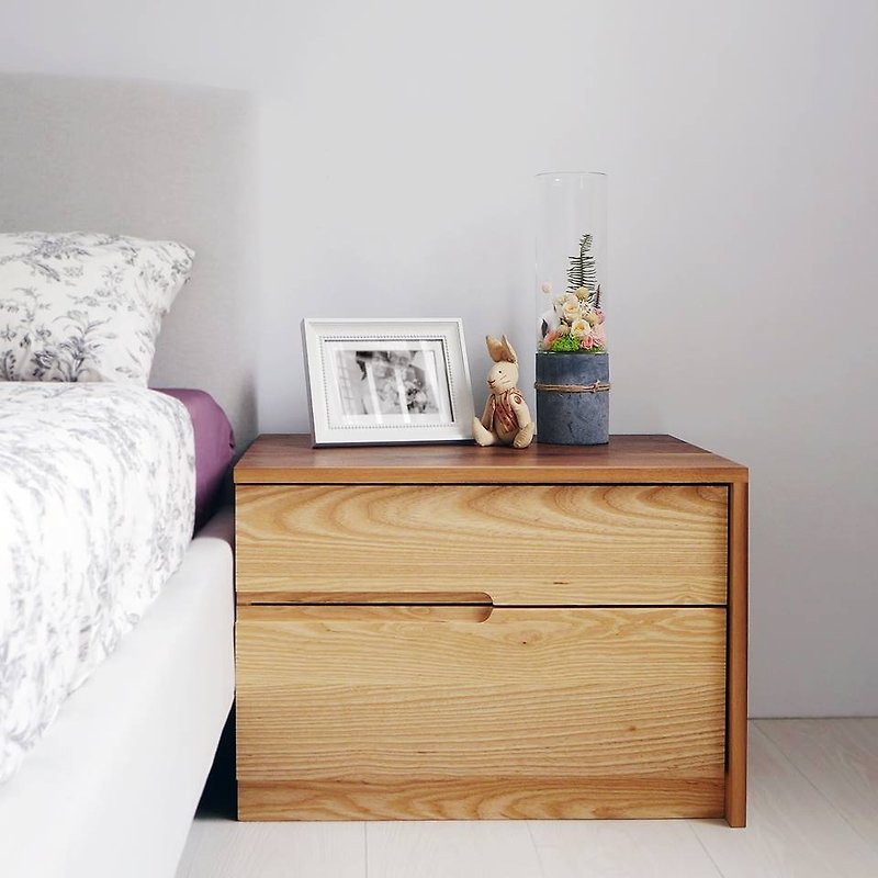 1+1床頭櫃 - 其他家具 - 木頭 咖啡色