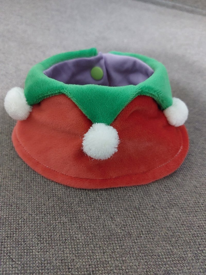 Clown Christmas Pet Scarf/Bow Tie - Clothing & Accessories - Cotton & Hemp 