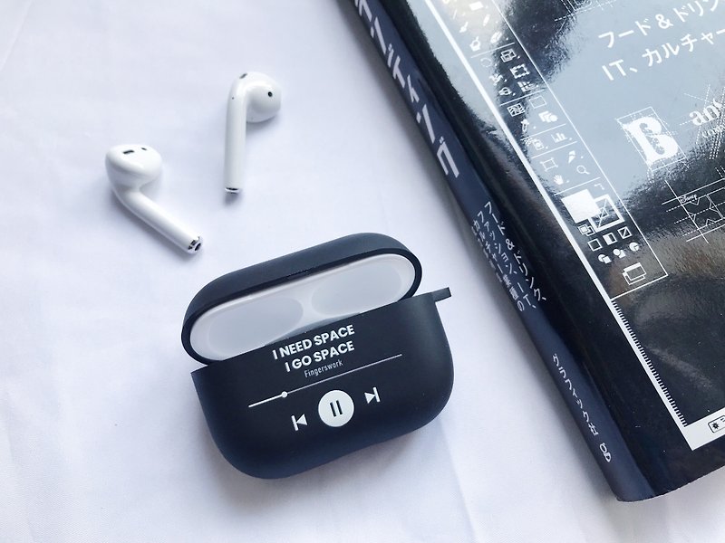 My Music Airpods Pro Case - Headphones & Earbuds - Plastic Black