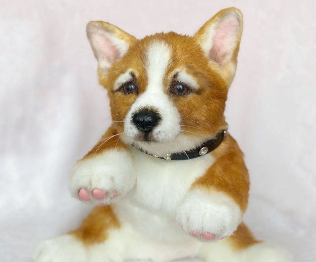 Adorable Welsh Corgi Pembroke Stuffed Dog: Realistic - Temu