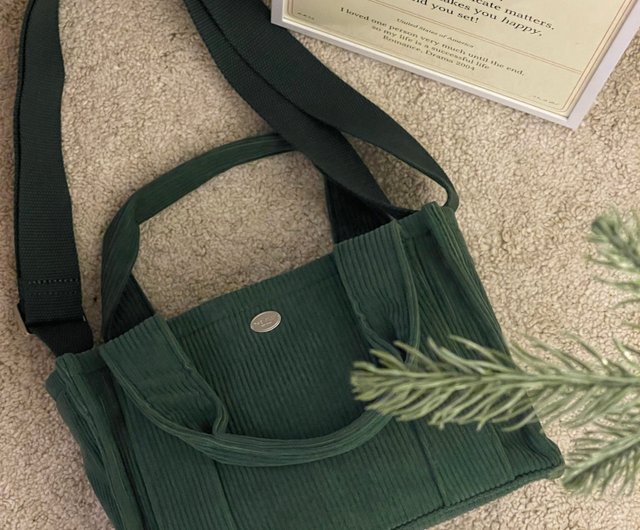 The Ally from Korea | JINNY BAG | Green | 2ways Handbag