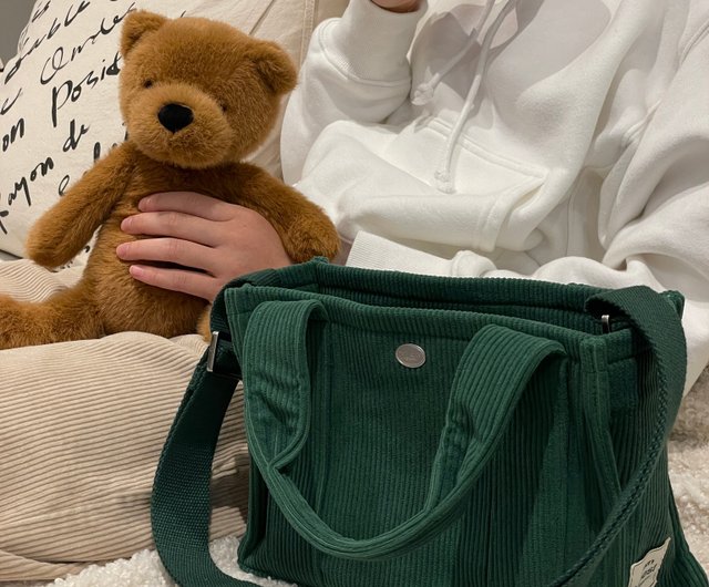 The Ally from Korea | JINNY BAG | Green | 2ways Handbag