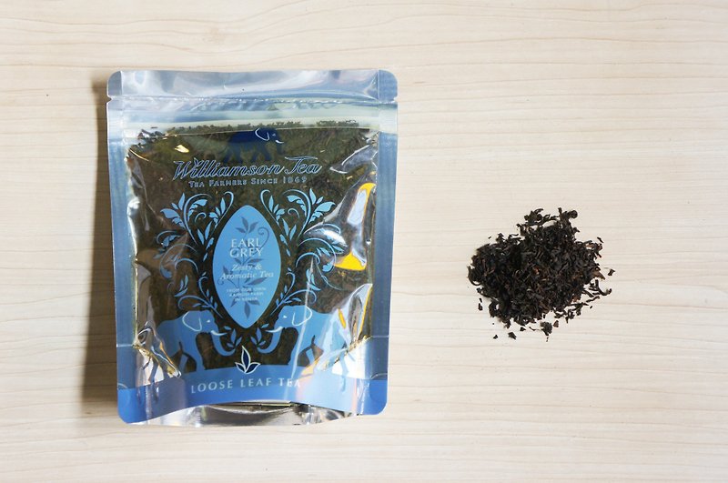【Williamson Tea威廉森茶】伯爵茶 / 原葉系列(內含100g原葉) - 茶葉/漢方茶/水果茶 - 新鮮食材 藍色