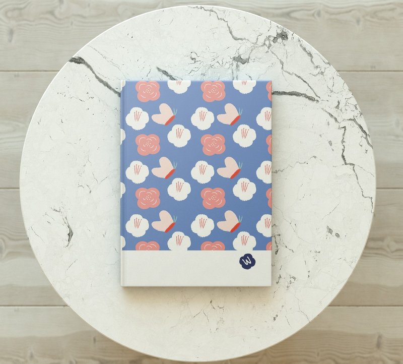 洛可可草莓 WELKIN手創_手工書/筆記本/手帳/日記本-蝴蝶花花 - 筆記本/手帳 - 紙 