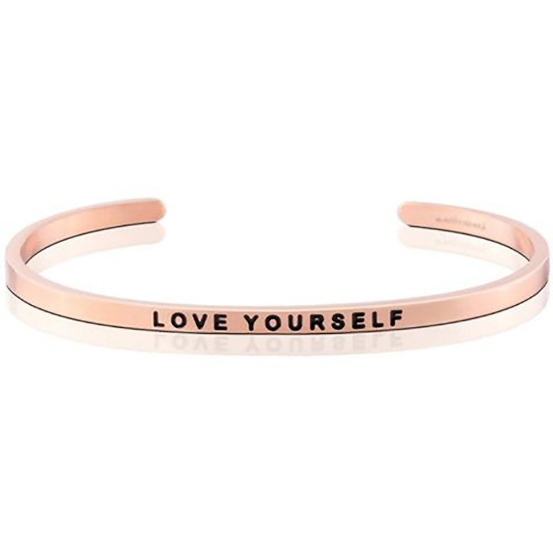 Mantraband -  LOVE YOURSELF 珍愛自我 - Bracelets - Other Metals Multicolor