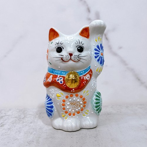 九谷焼招き猫 | 九谷焼ハクシェン3.3号 - ショップ