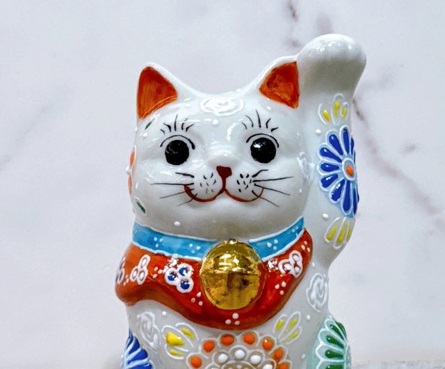 招き猫 陶器製 置物　高さ11.5cm 招き猫 陶器製 置物 高さ11.5cm 招き猫 陶器製 置物 高さ11.5cm