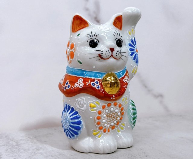 九谷焼招き猫 | 九谷焼ハクシェン3.3号 - ショップ
