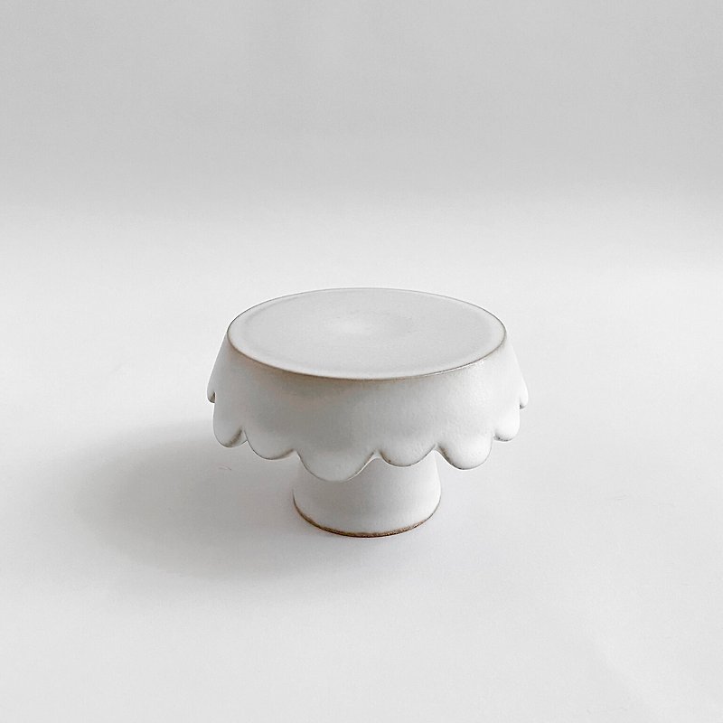 [Small Gaotai Series] Daydream Xiaogaotai No. 5 - Items for Display - Pottery White