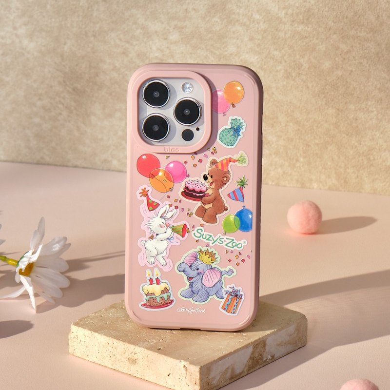 Suzy's Zoo Birthday Party Canyon Strong MagSafe iPhone Case - เคส/ซองมือถือ - พลาสติก สีใส