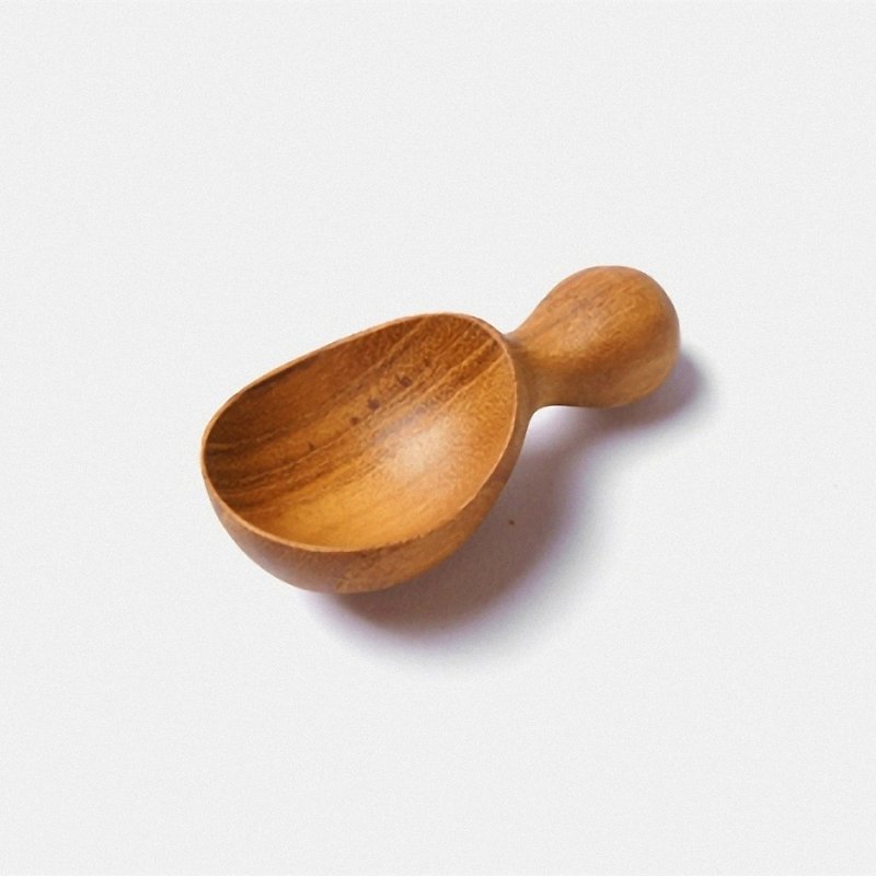 NEST SUGAR SCOOP - Cutlery & Flatware - Wood Brown