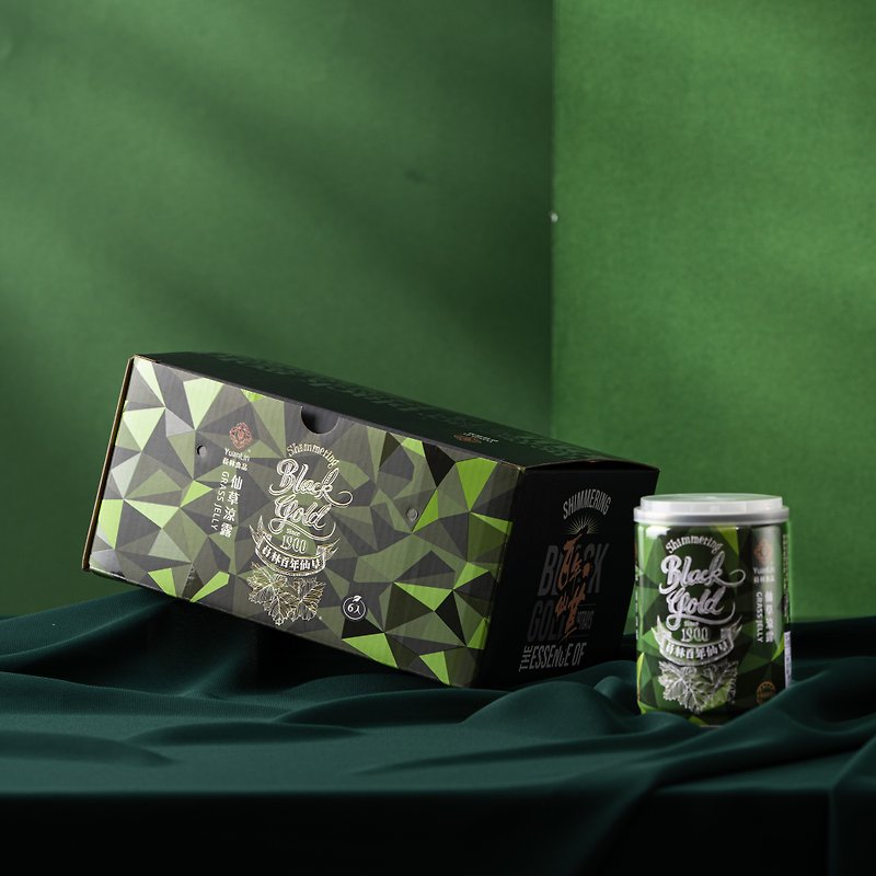 Xiancao Cool Dewギフトボックス– 255g / 6pcs - プリン・パンナコッタ - 食材 グリーン