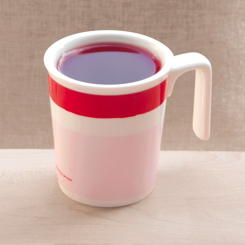 Strawberry Essens Kissing Mug - Mugs - Porcelain Red