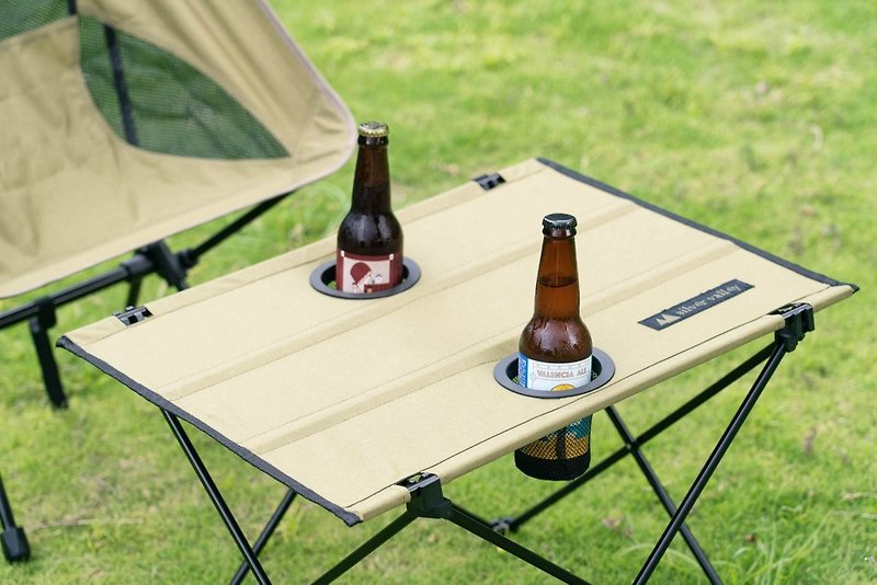Silver Valley Ultra Lightweight Aluminum Folding Table-Army Green - Camping Gear & Picnic Sets - Aluminum Alloy 