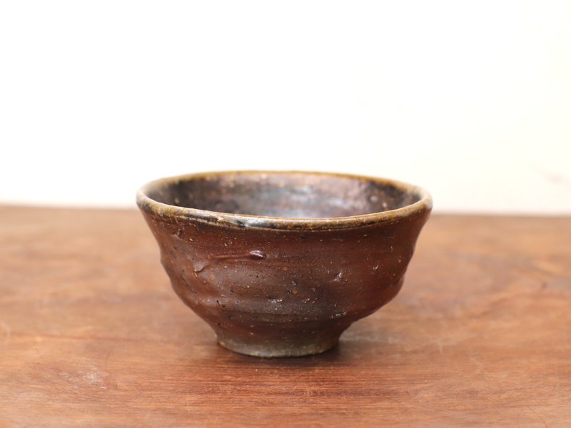 備前焼 ぐい呑み　gi-058 - 酒杯/酒器 - 陶 咖啡色