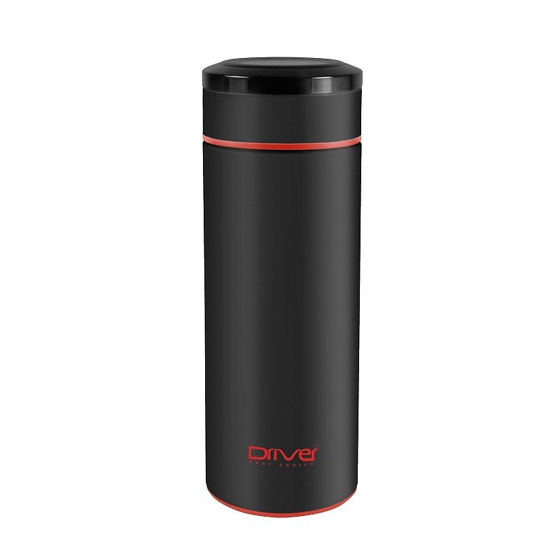 "Gift" Driver flagship vacuum flask 480ml (with tea) - red - กระบอกน้ำร้อน - โลหะ สีดำ