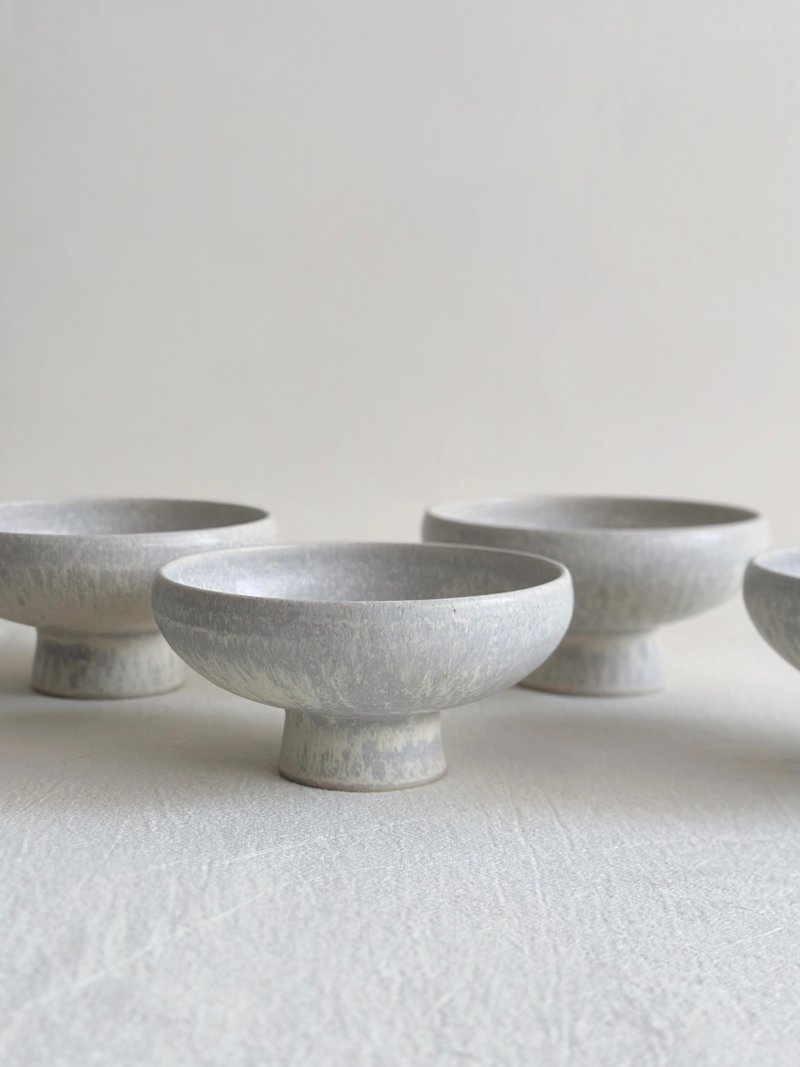 蘗石 高台丸鉢 - 茶碗・ボウル - 陶器 