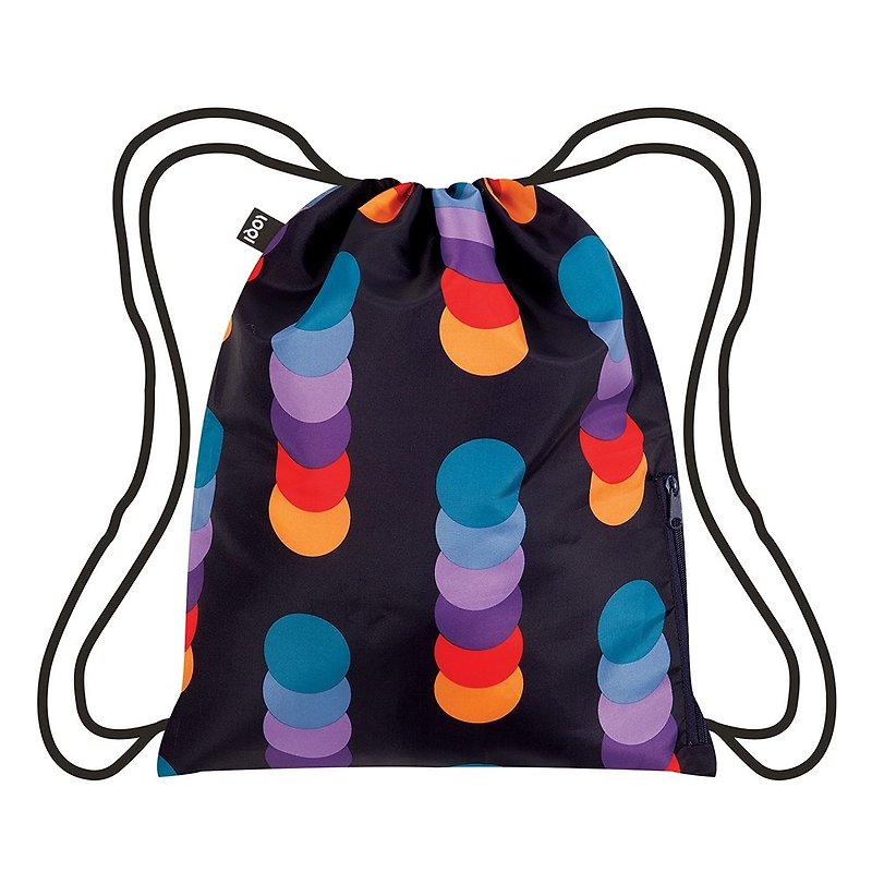 LOQI 束口後背包│霓虹燈 - 水桶袋/索繩袋 - 塑膠 