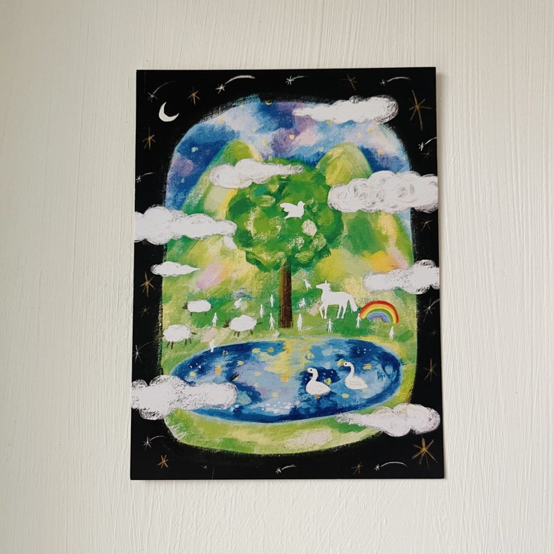 幽默之星 應許地 - 卡片/明信片 - 紙 