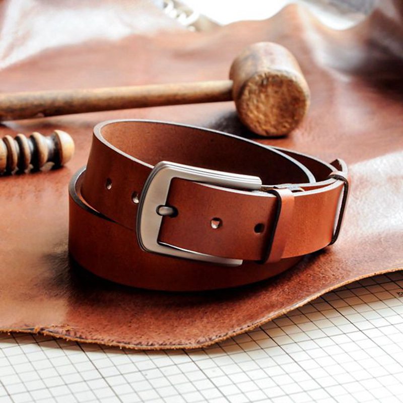 Genuine Leather Belts | Men's Belts | Boyfriend Belt Recommendations - Over 10,000 handmade belts sold in total - เครื่องหนัง - หนังแท้ 