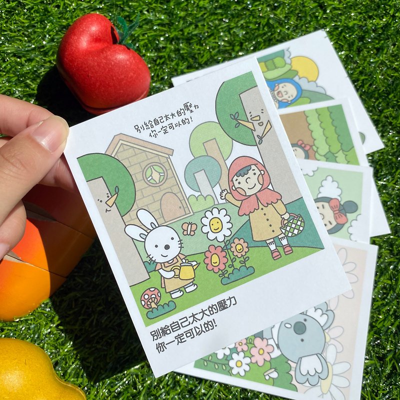 童話系列小卡(12入) - 卡片/明信片 - 紙 