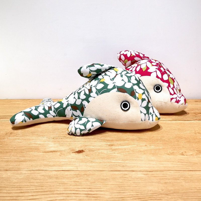 【花布先生】海豚(小) - 公仔/玩偶 - 其他人造纖維 多色