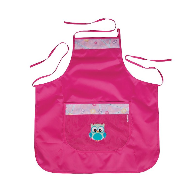 Tiger Family Teenage Painting Apron - Cuckoo Owl - Other - Waterproof Material Pink