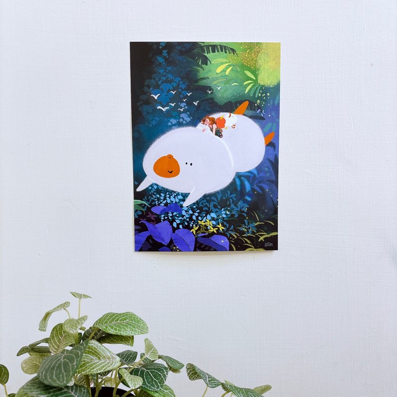 遨遊 /2025年曆海報 - 海報/掛畫/掛布 - 棉．麻 藍色