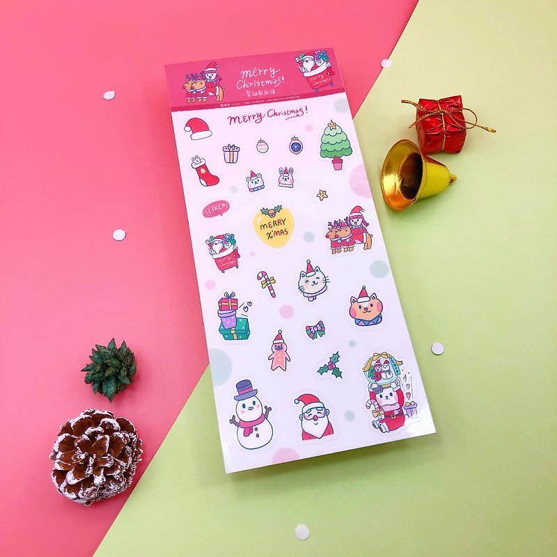 Christmas party / rolling sticker - Stickers - Paper 