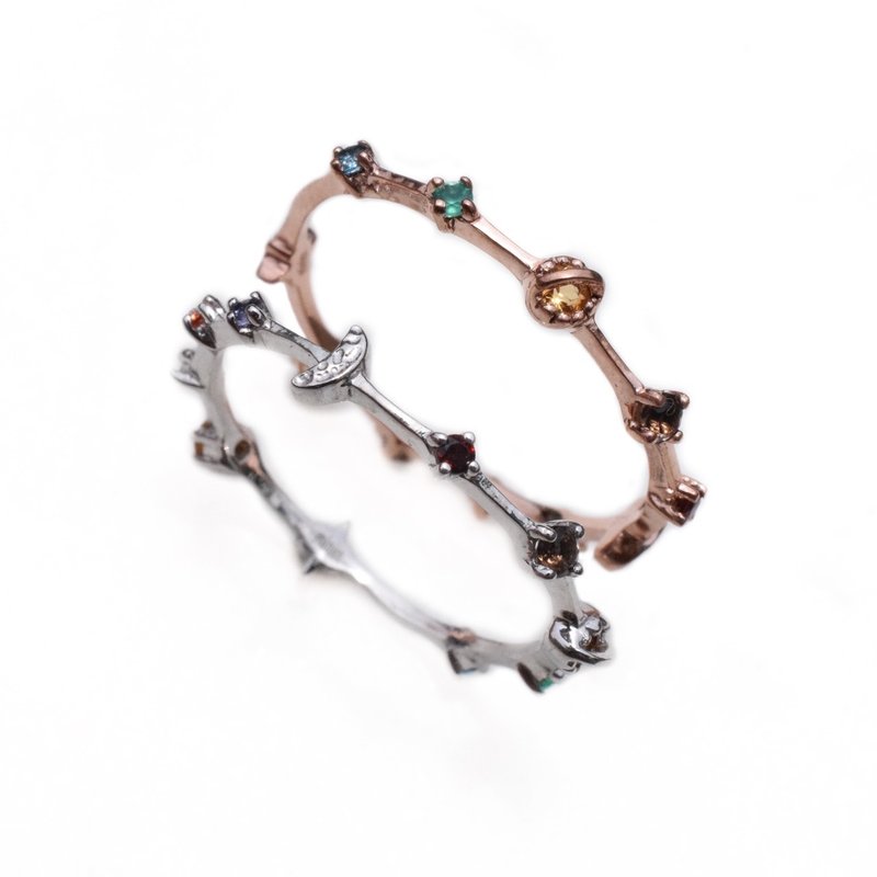 Universe Ring mini R411 #minimminiverse - 戒指 - 純銀 