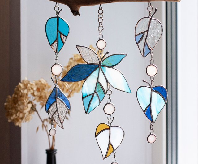 Wind Chimes Kit for You to Add Stained Glass or Other Art - The