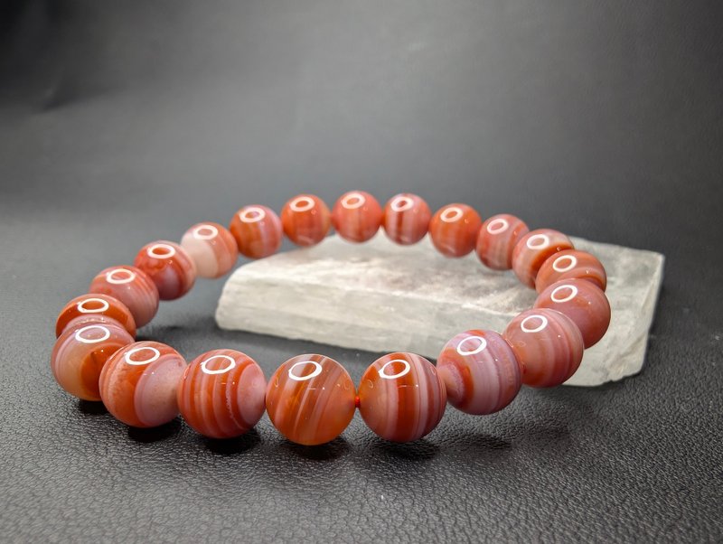 瑪瑙 Agate 9mm 手串 手鍊 天然水晶 水晶手鍊 - 手鍊/手環 - 玉石 