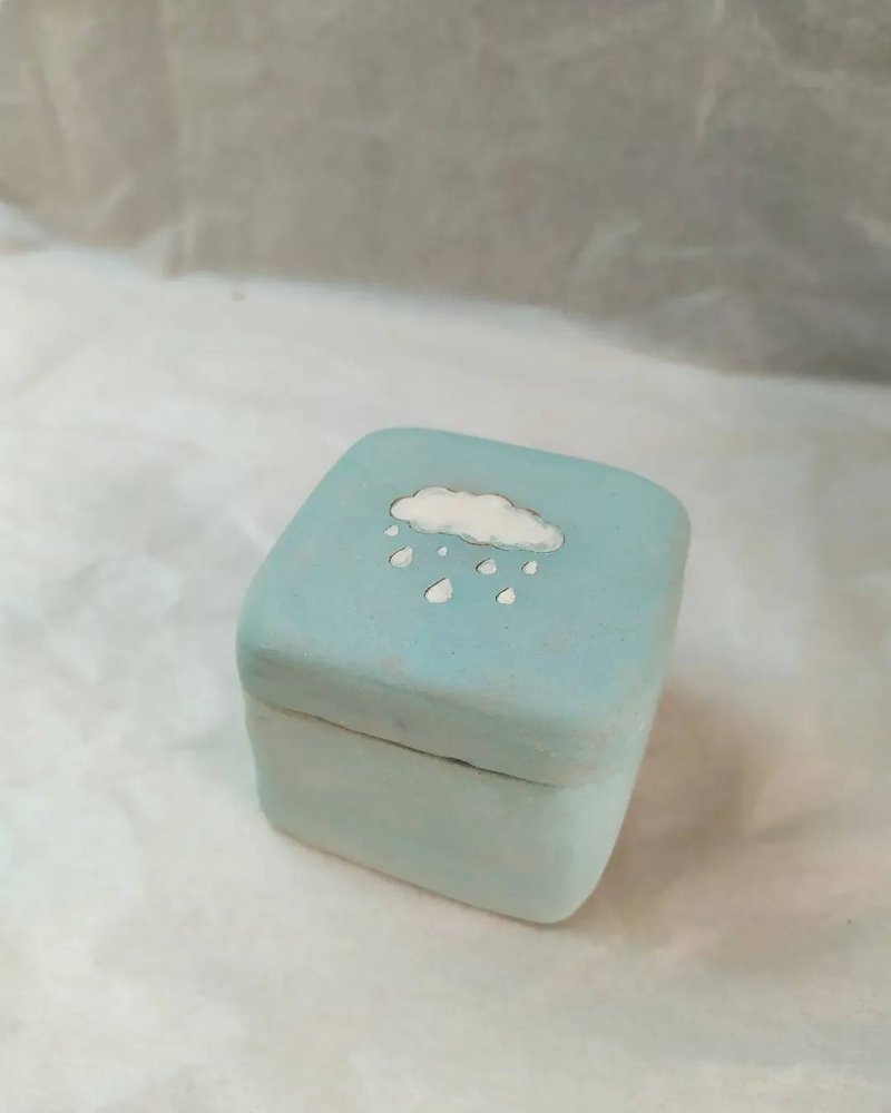 Xiaoyu ceramic storage box - กล่องเก็บของ - ดินเผา หลากหลายสี