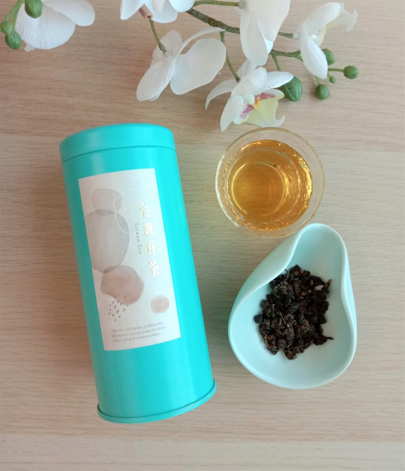 Premium Fruity Spring Oolong Tea_Lightly Fermented, Lightly Roasted Old School Loose Tea - อาหารเสริมและผลิตภัณฑ์สุขภาพ - พืช/ดอกไม้ สีเขียว