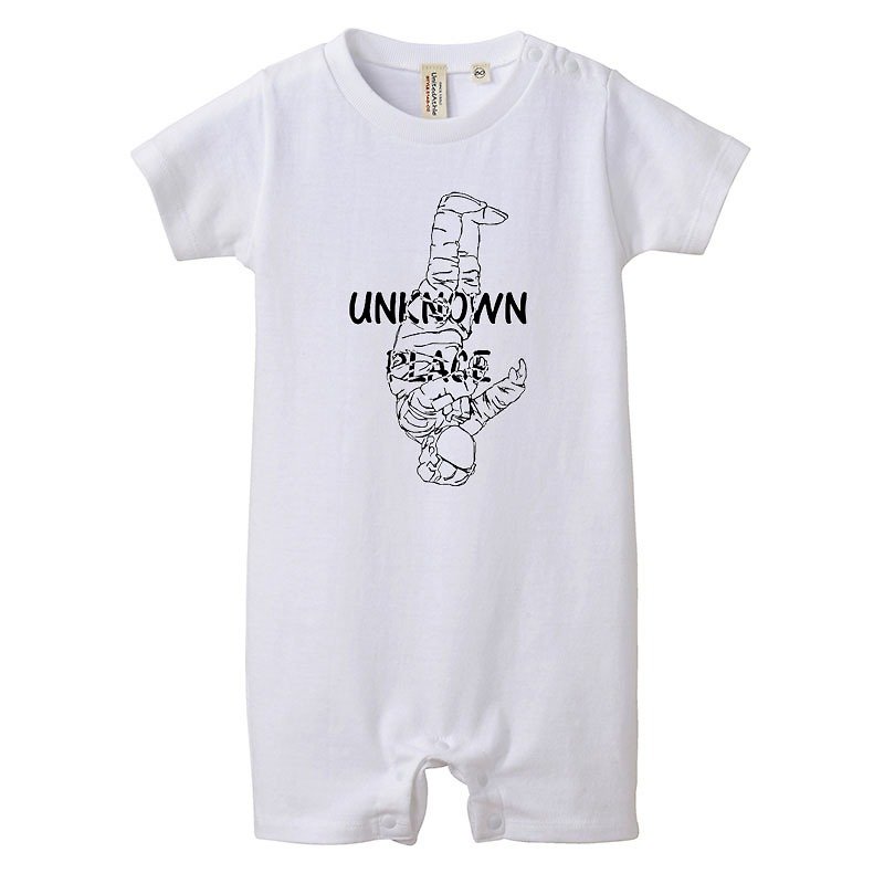 [Rompers] Unknown place (Black & Chrome) - Other - Cotton & Hemp White