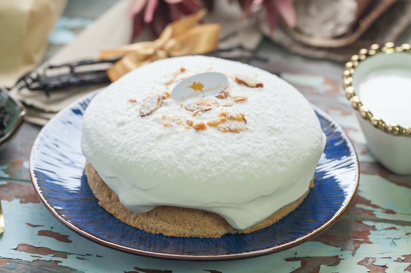 【Mother's Day Cake】Vanilla Passion Black Tea Milk Cake - Cake & Desserts - Fresh Ingredients 