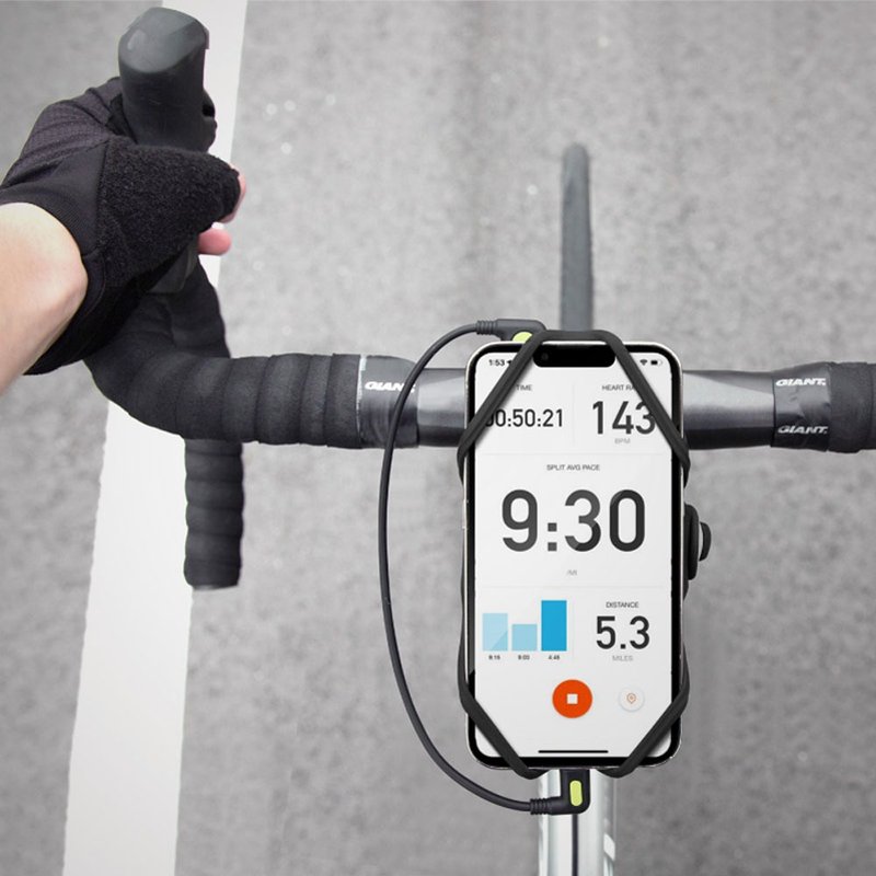 Bone / Bike Tie Pro Pack2 Bicycle Phone Holder - Bikes & Accessories - Silicone Multicolor