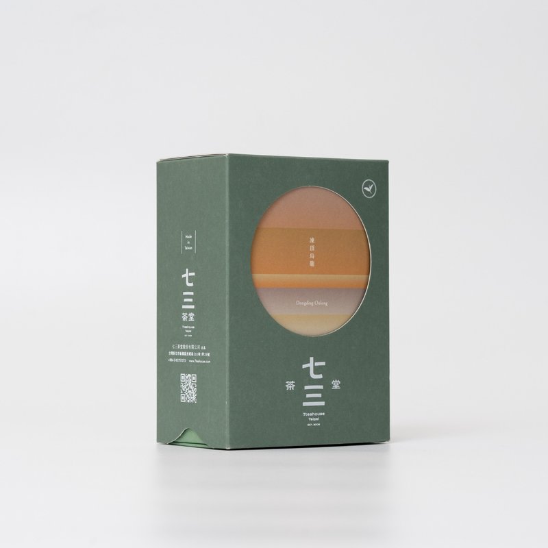 七三茶堂 精品原葉丨凍頂烏龍 80g–精裝盒 - 茶葉/茶包/水果茶 - 紙 綠色