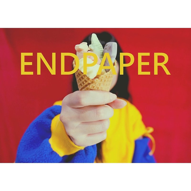 ENDPAPER-Butterfly Elves - เสื้อฮู้ด - เส้นใยสังเคราะห์ สีเหลือง