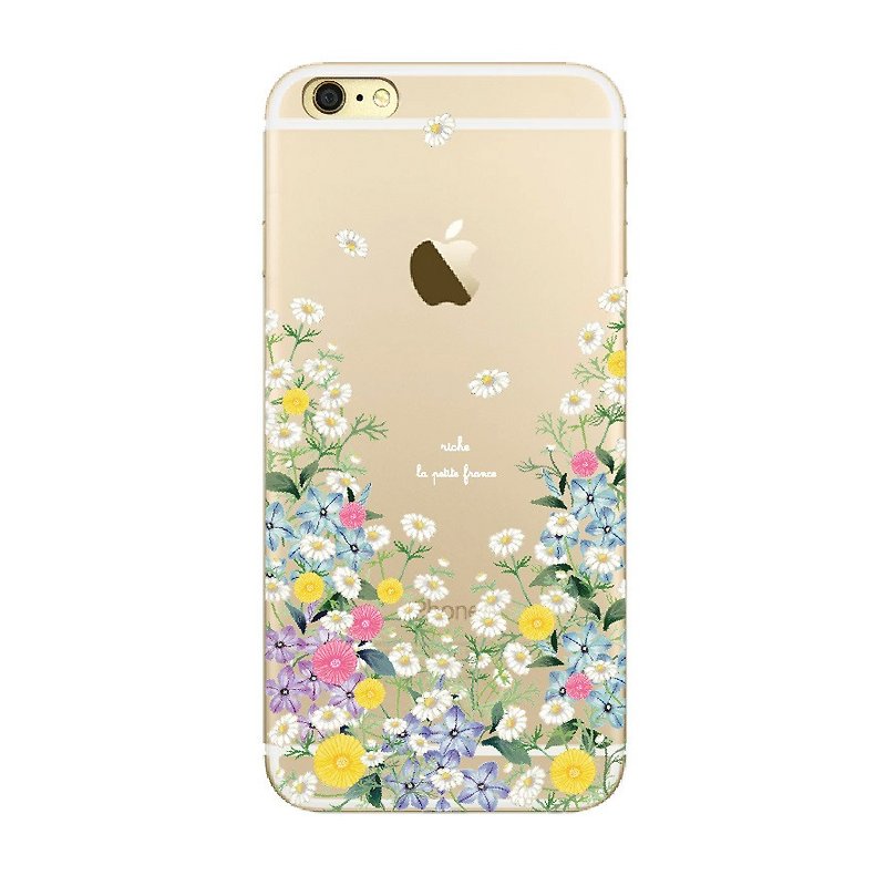 Fantasy Fun Daisy crystal clear soft shell - Phone Cases - Other Materials Green