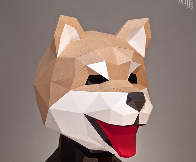 DIY Paper Cat Mask, 3d Mask, Papercraft Pdf Pattern. Low Poly Mask for a  DIY Plans. -  Norway