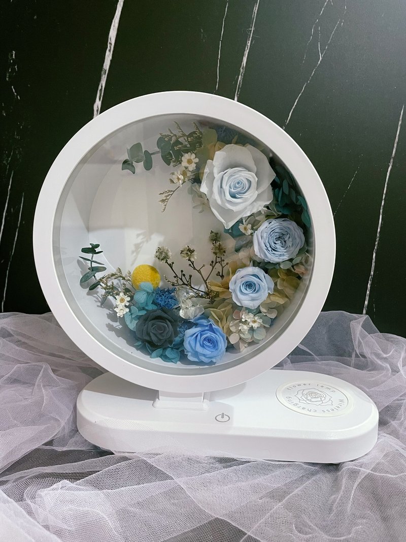 永生花燈/觸控桌燈/藍芽音響/無線充電 - 擺飾/家飾品 - 塑膠 
