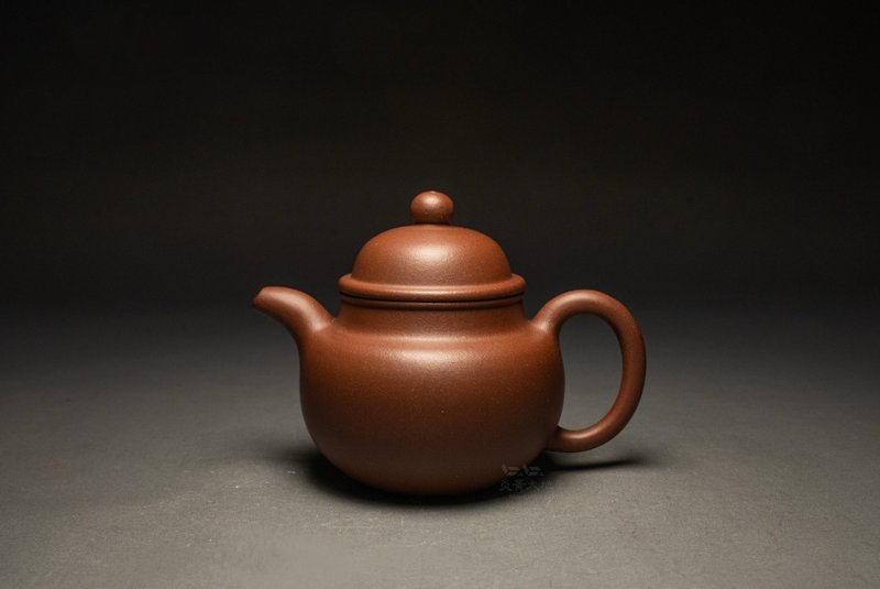 【掇球1】龍山堂 臻稀典藏系列 純手工 文革老紫泥 - 茶壺/茶杯/茶具 - 陶 紅色