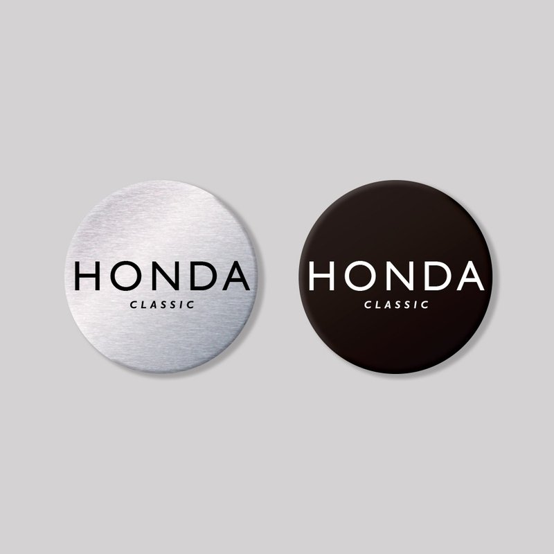 HONDA/CLASIC/圓形/鋁牌飾貼 SunBrother孫氏兄弟 - 貼紙 - 鋁合金 